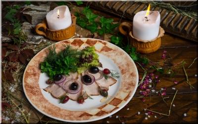 Грудинка варено-копченая фото Грудинка варено-копченая картинка
