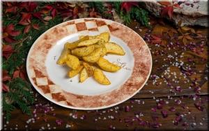 Картофель по-деревенски фото Картофель по-деревенски картинка