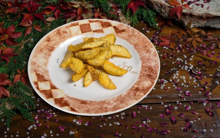 Картофель по-деревенски фото Картофель по-деревенски картинка