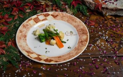 Steamed vegetables image