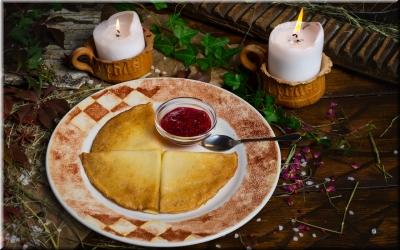 Блины с  вареньем фото Блины с  вареньем картинка