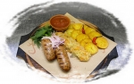 Smoked "Bovary" sausages photo Smoked "Bovary" sausages image